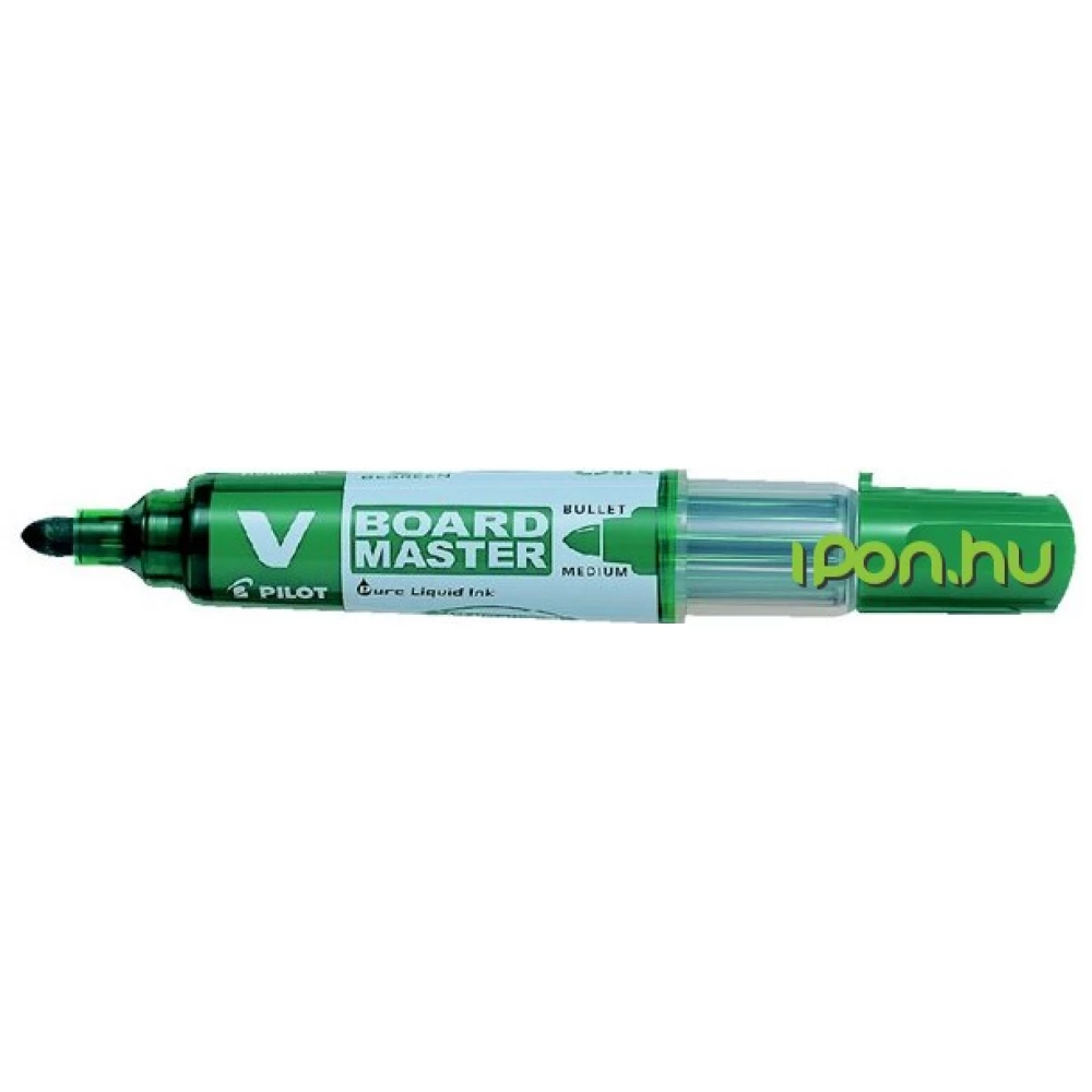 PILOT V BOARD MASTER táblamarker zöld BeGreen