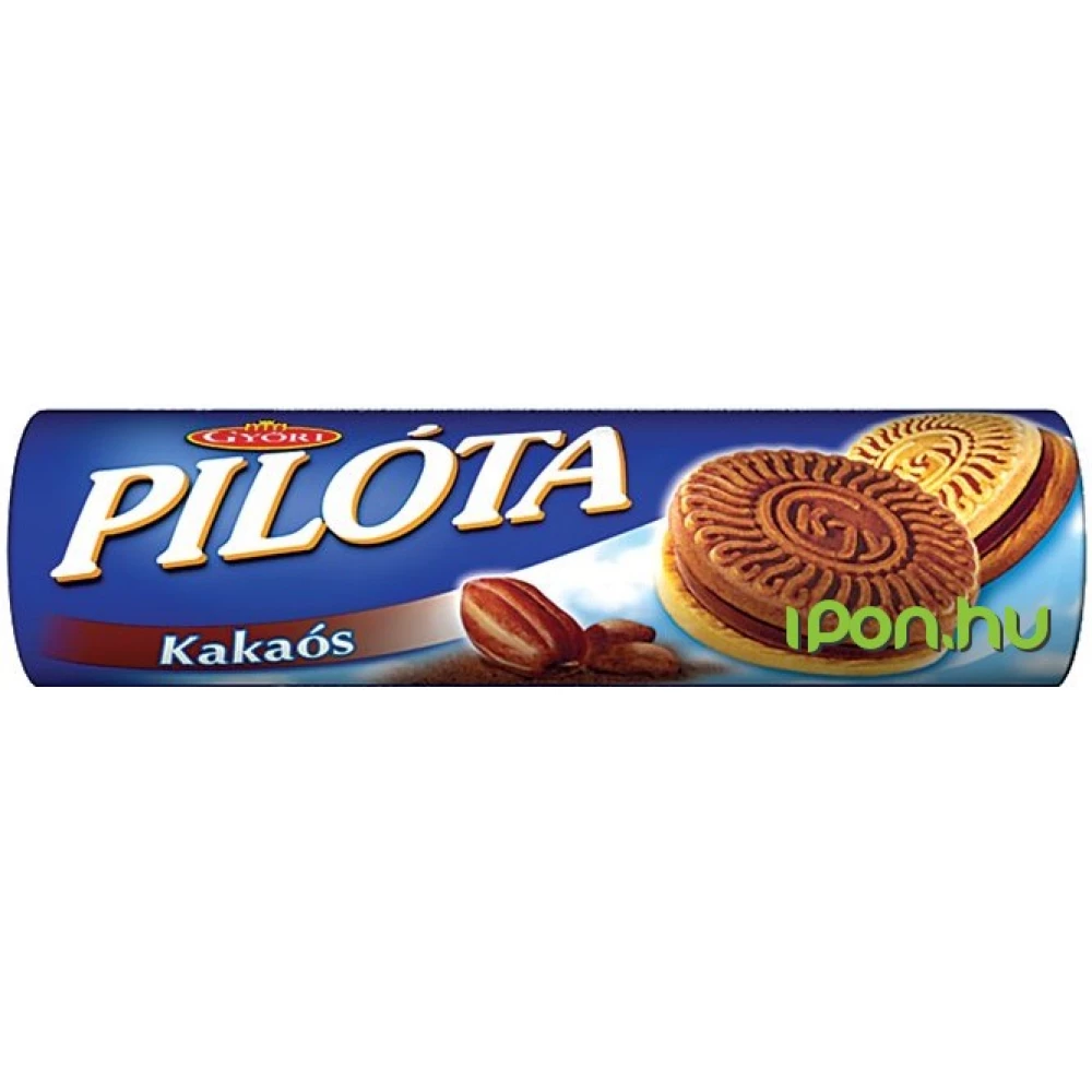 Pilóta Keksz 180 g kakaós
