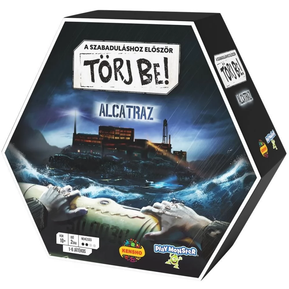 PLAY MONSTER Törj Be! Alcatraz társasjáték