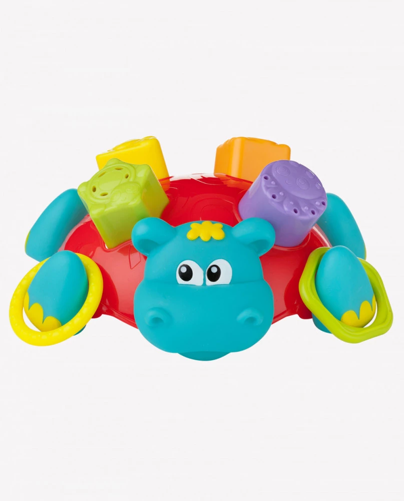 PLAYGRO készségfejlesztő formabedobó - Floating hippo