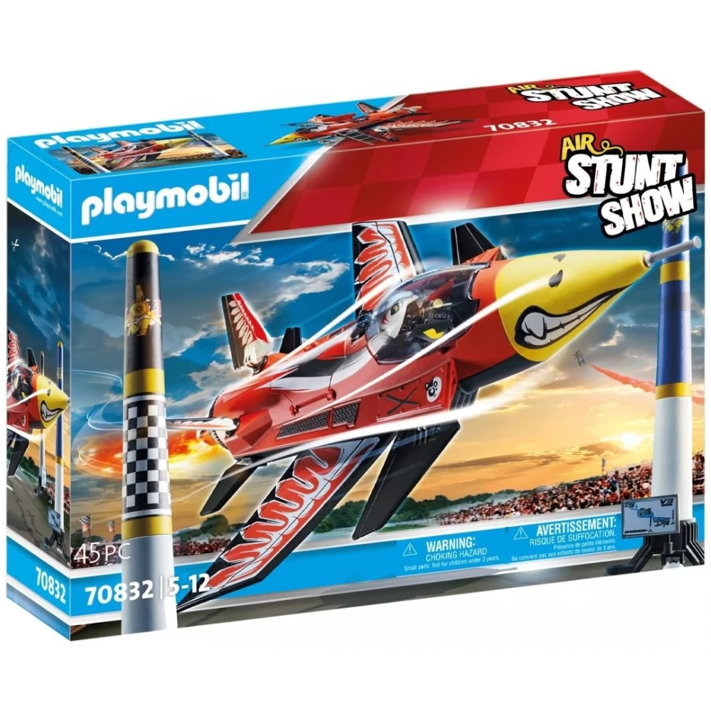 PLAYMOBIL Air Stuntshow Sas sugárhajtású repülő készlet