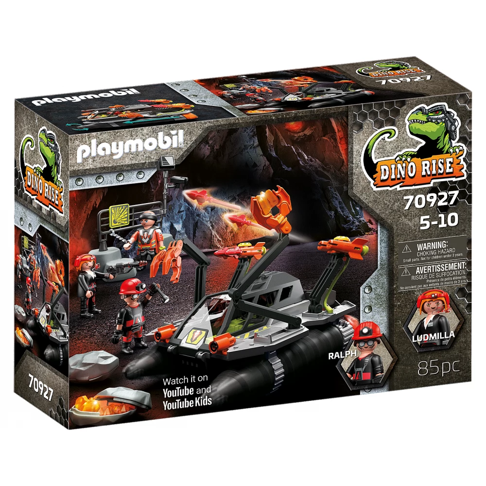 PLAYMOBIL Dino Rise Comet Corp. pusztító fúró készlet