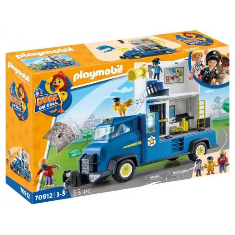 PLAYMOBIL DUCK ON CALL Rendőrkocsi készlet