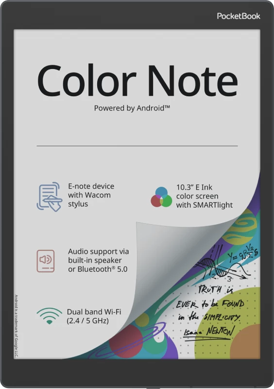 POCKETBOOK Color Note 10.3" 32GB Fekete