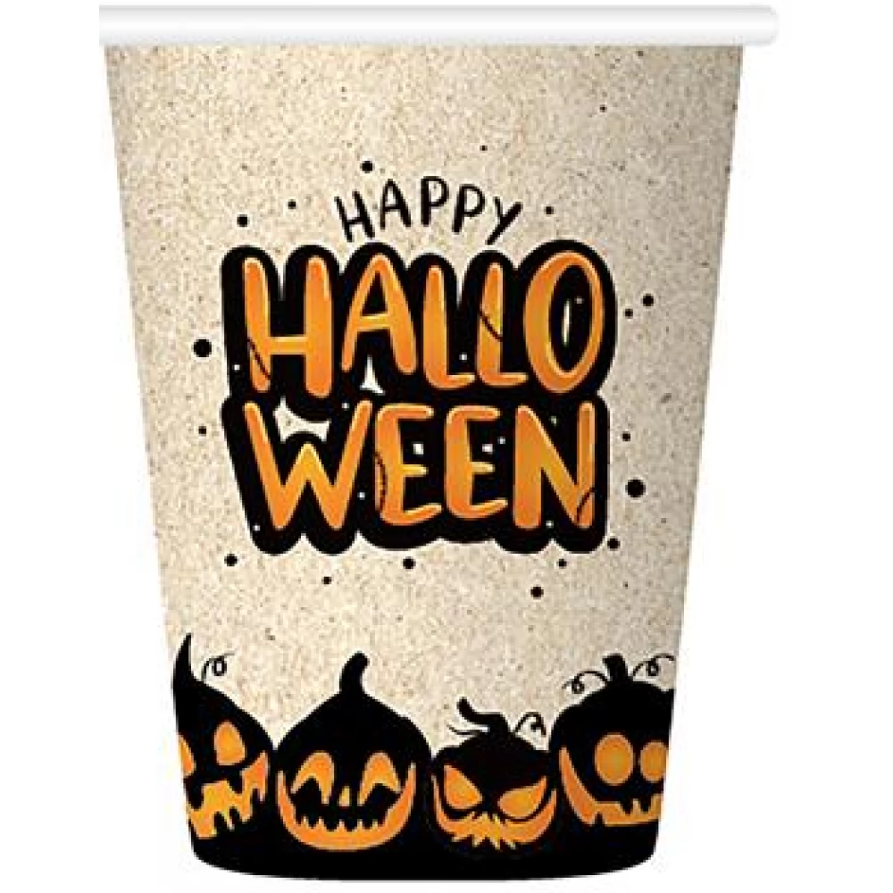 Pohár papír 210 ml Halloween