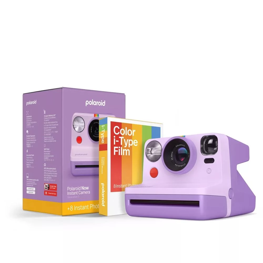 POLAROID Now Gen 2 EB analóg intsant fényképezőgép lila