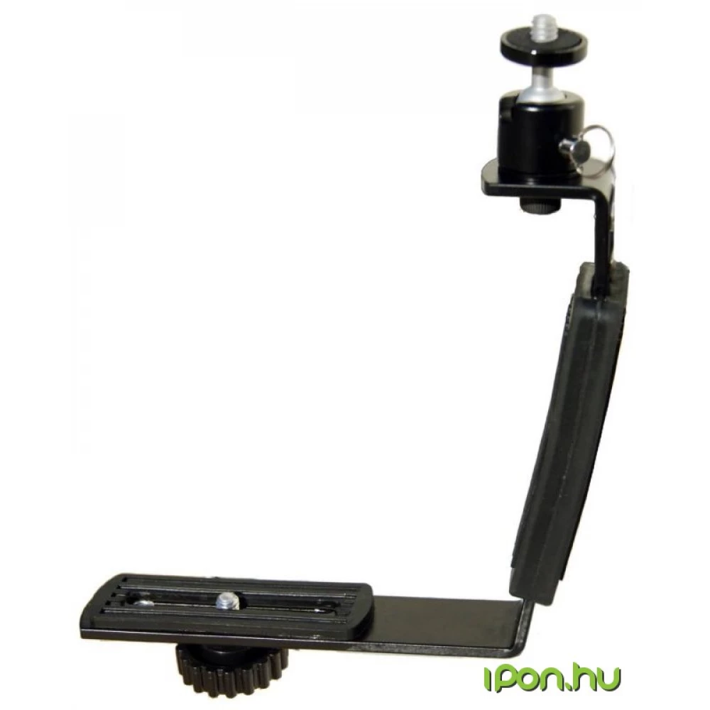 POLAROID P-PLLEDBRBH Heavy Duty L Shaped Bracket With Ball Head
