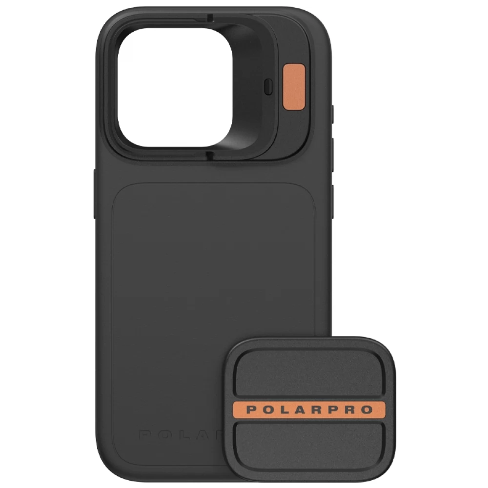 POLARPRO LiteChaser Defender Plate hátlaptok iPhone 15 Pro fekete