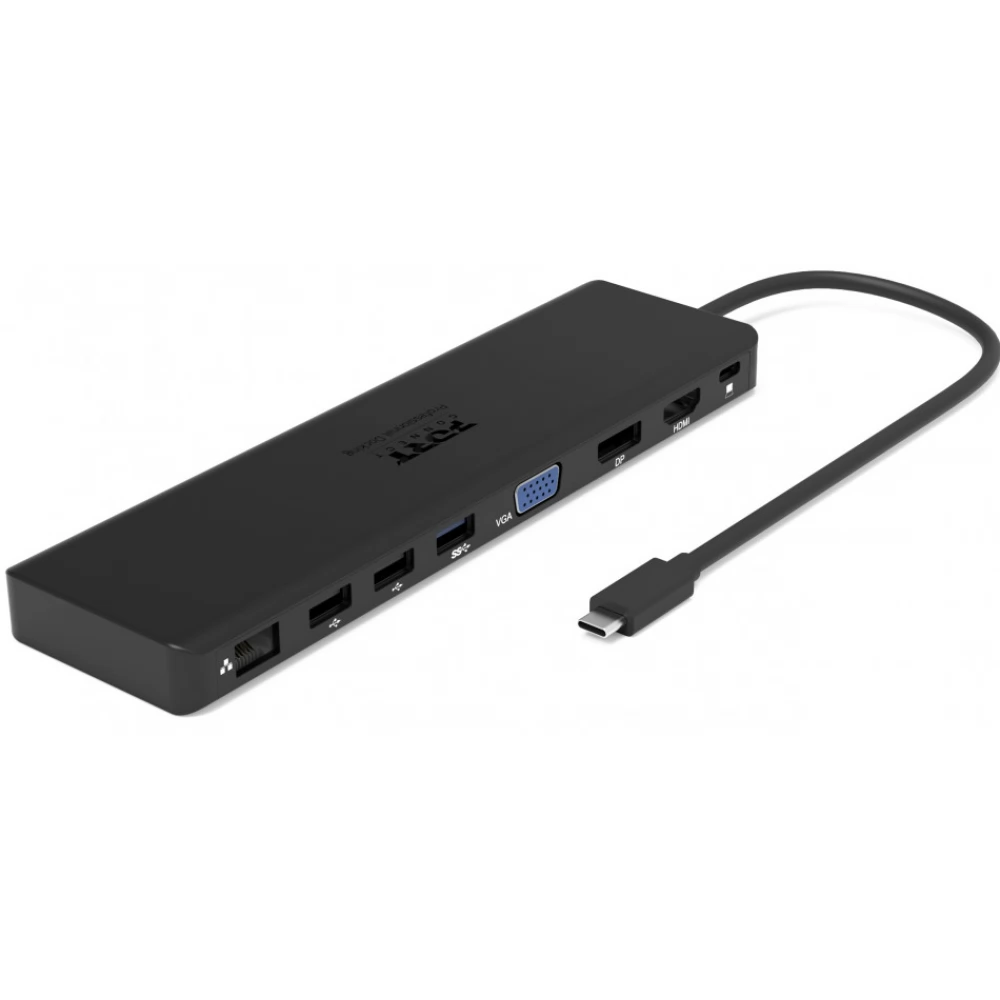 PORT DESIGNS USB-C Triple Screen Travel Docking Station