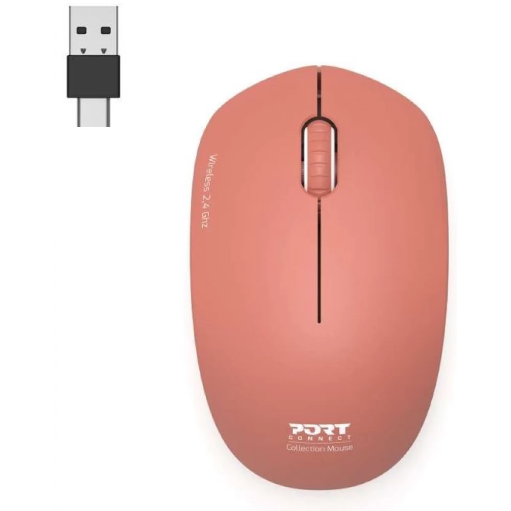 PORT DESIGNS Wireless egér terrakotta