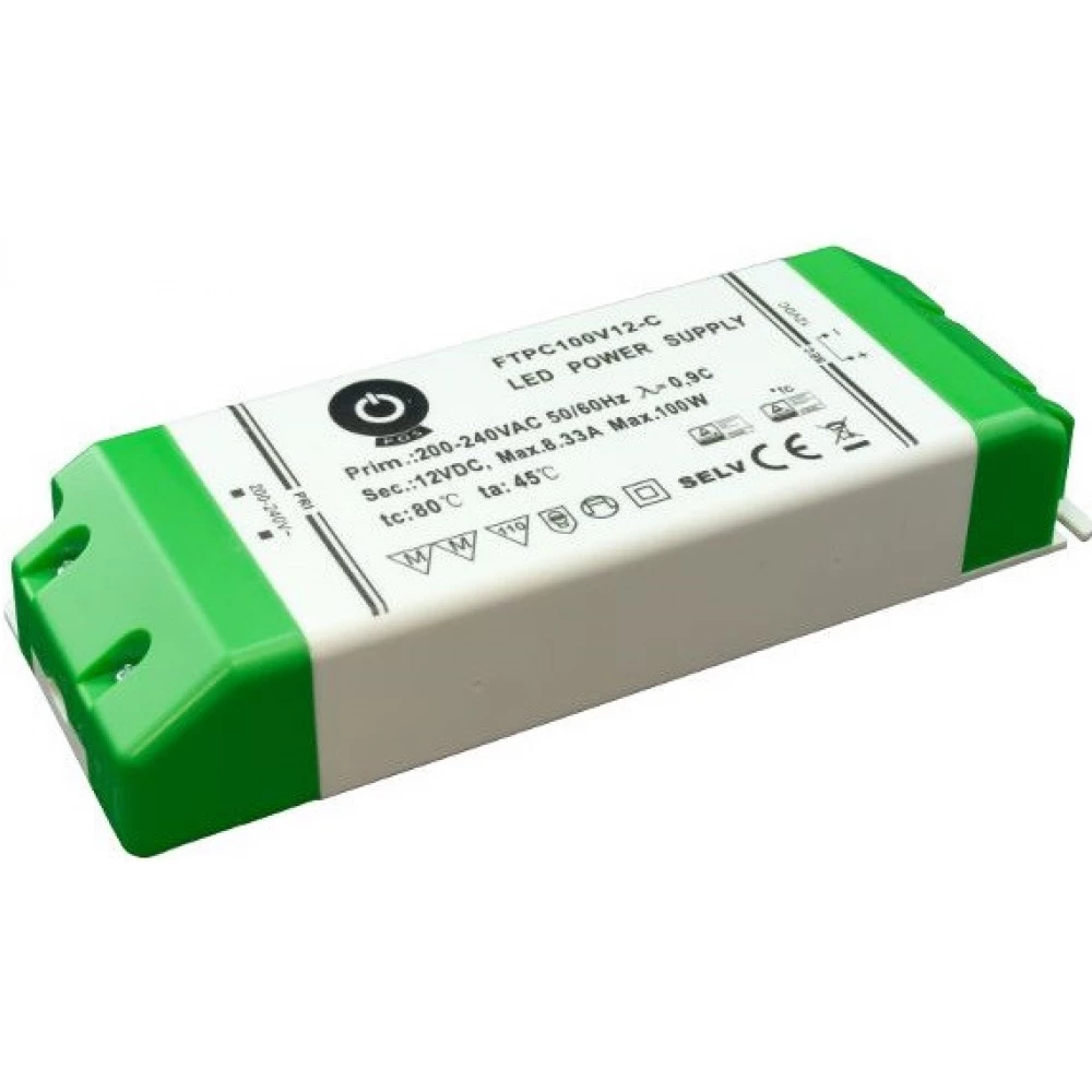 POS POWER FTPC100V12-C 12V/8.33A 100W IP20 LE