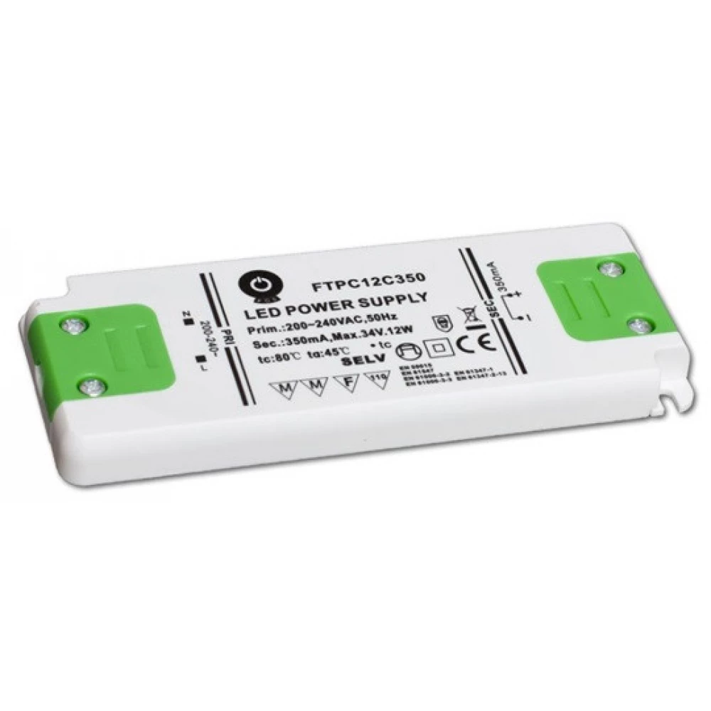 POS POWER FTPC12C350 350mA/0~34V 11.9W IP20 LED tápegység