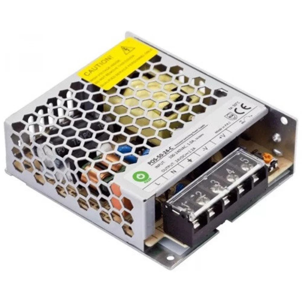 POS POWER POS-50-24-C 24V/2.2A 52.8W IP20 fém házas LED tápegység