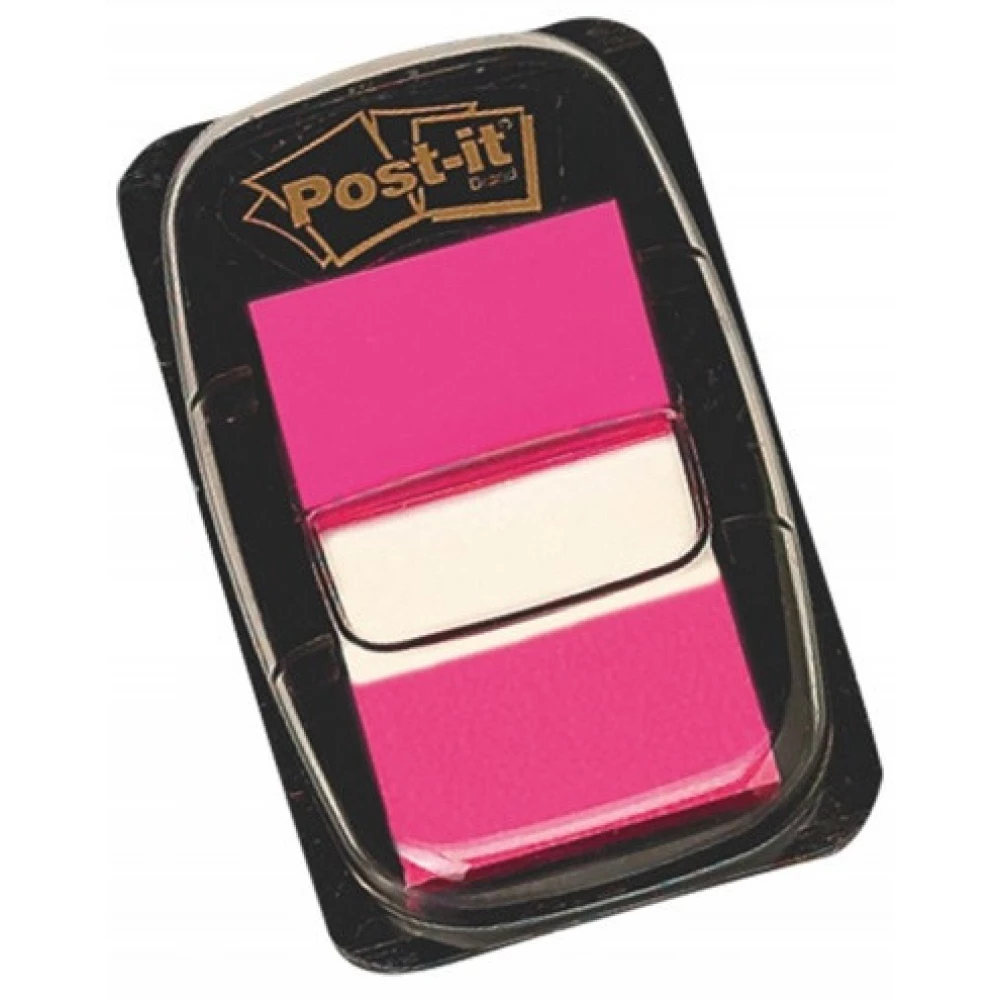 Post-it 680-21 25x43mm öntapadós 50db jelölőcímke rózsaszín