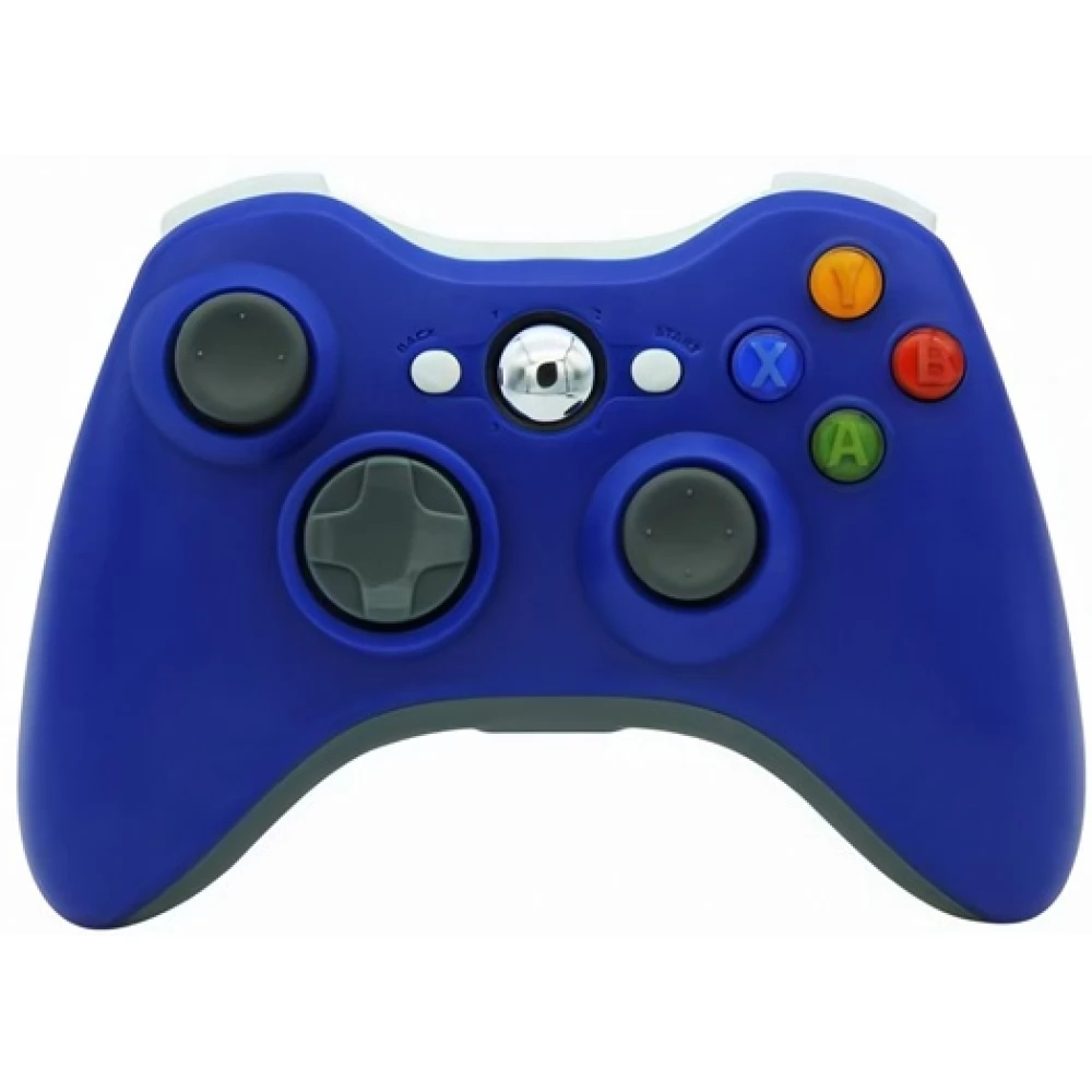 PRC Vezeték nélküli Xbox 360/PC USB adapterrel kék kontroller
