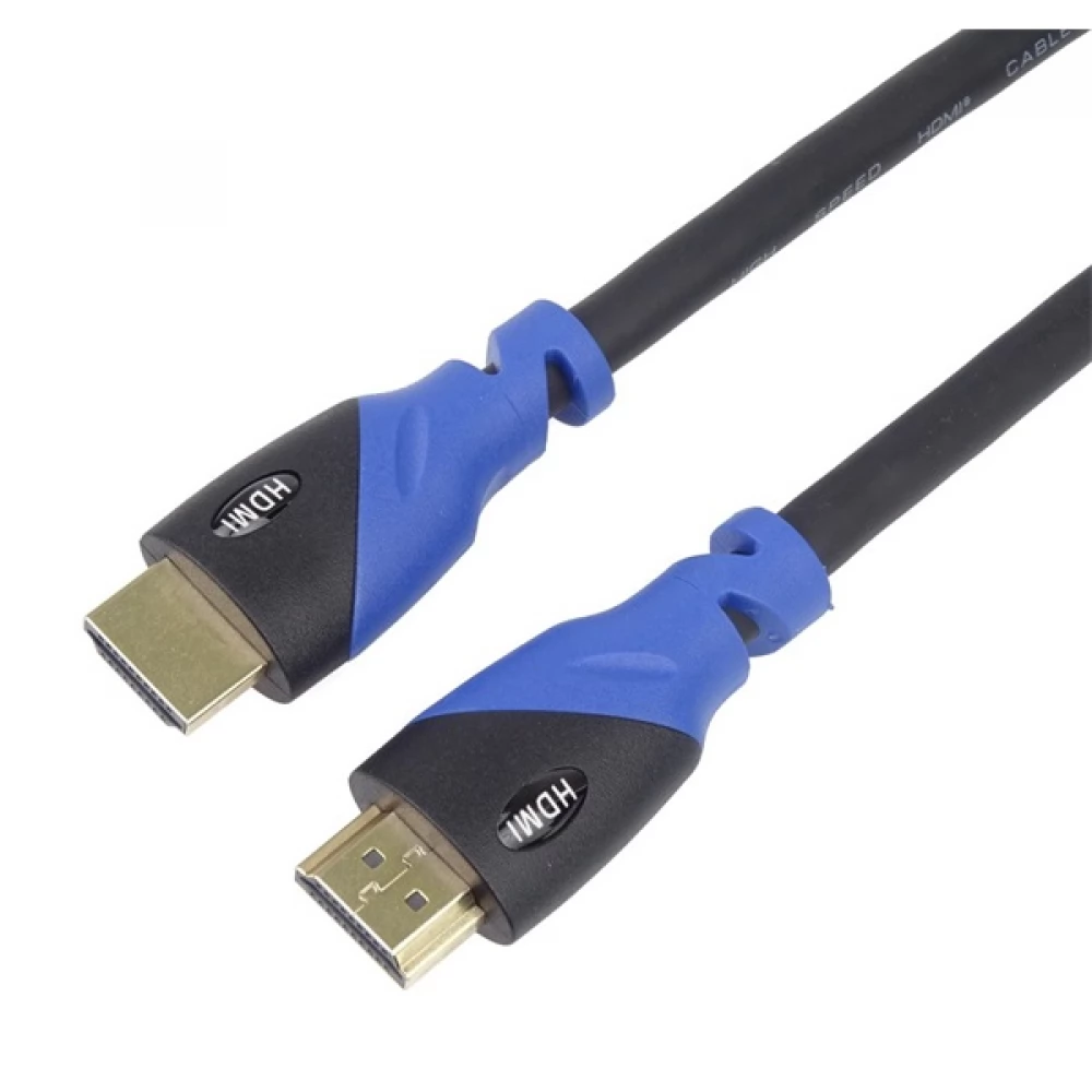 PREMIUMCORD HDMI 2.0 Összekötő Fekete-Kék 2m KPHDM2V2