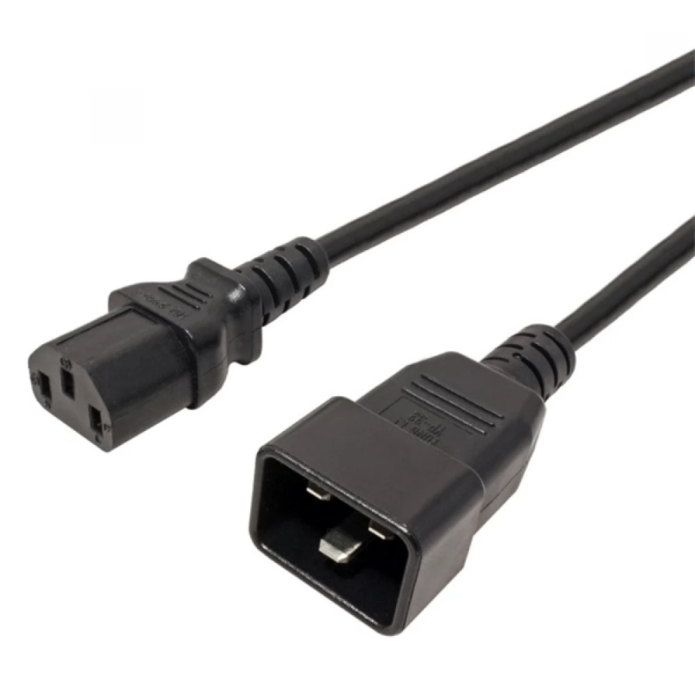 PREMIUMCORD IEC Táp Fekete 1m KPSB1