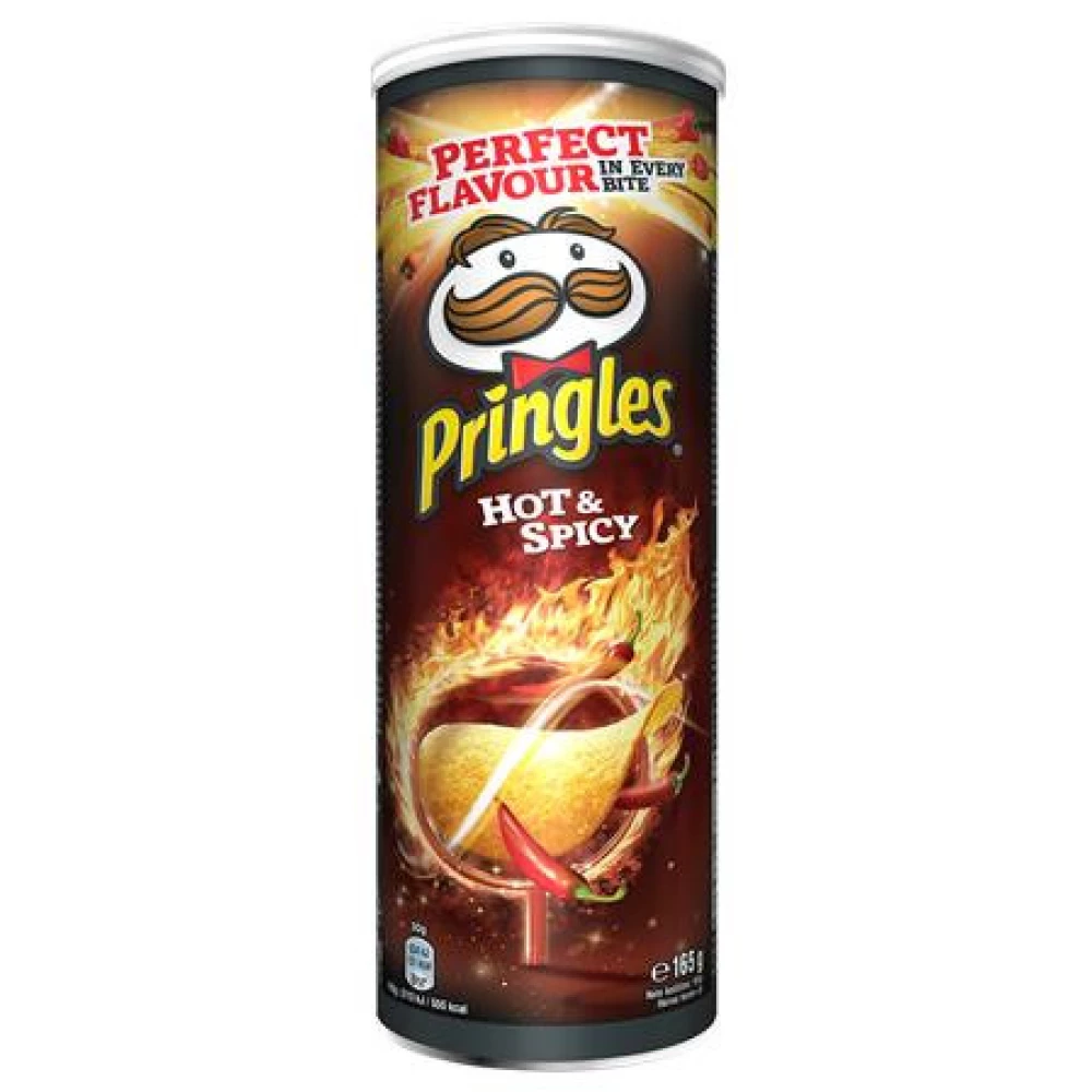 PRINGLES Chips 165 g csípős