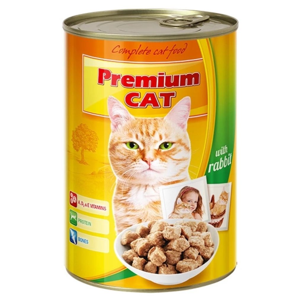 Prémium Cat Konzerv Nyúl 415g