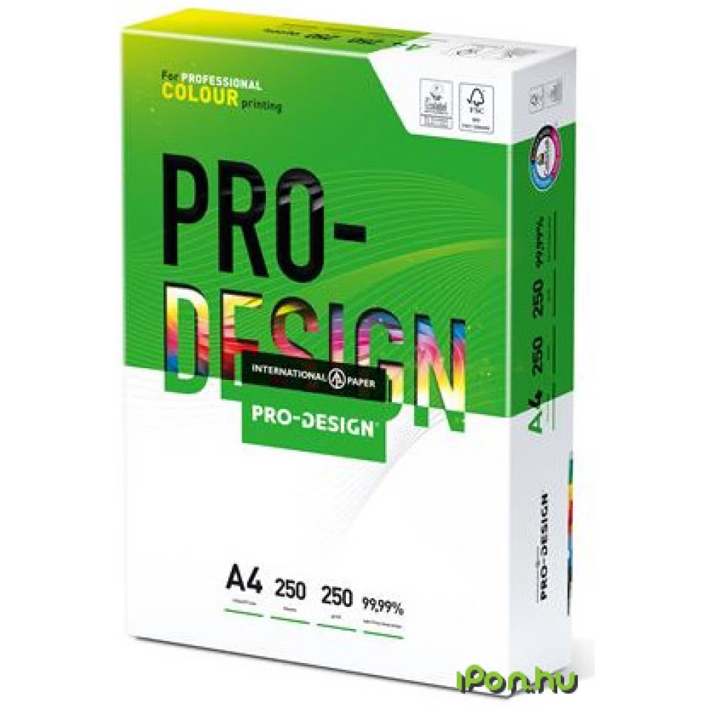 PRO-DESIGN A4/250g másolópapír digitális