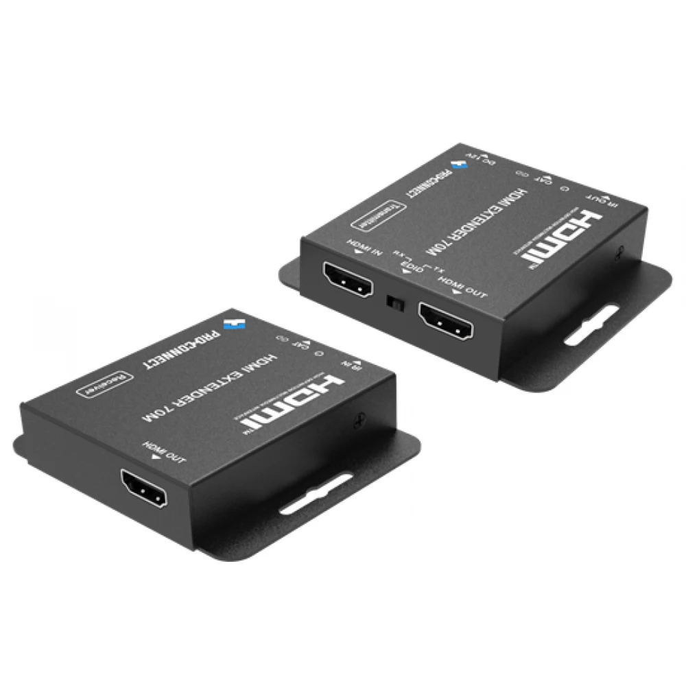 PROCONNECT Extender HDMI 1.4 Over LAN Cat6 Infra 4k@30Hz 70m-ig