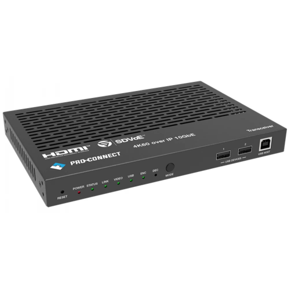 PROCONNECT Extender HDMI 2.0b Over IP Transceiver 4K60 4:4:4 Loop-out