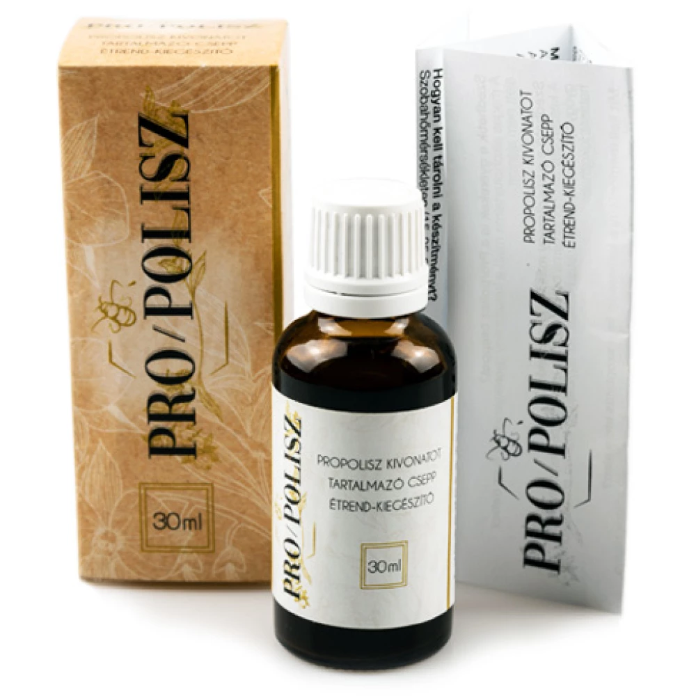 Pro/polisz propoliszos kivonatot tartalmazó alkoholos csepp 30 ml