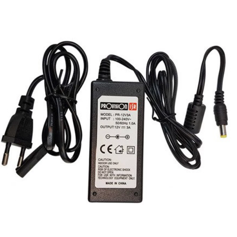 PROVISION PR-12V3A 12VDC/3A kapcsolóüzemű tápegység
