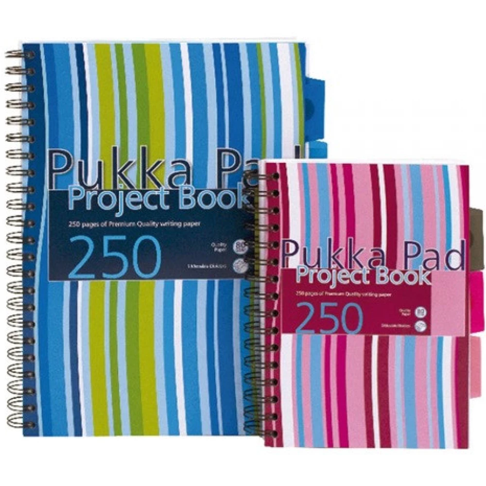 PUKKA PAD A15555021 Project Book A5 125lapos vonalas spirálfüzet