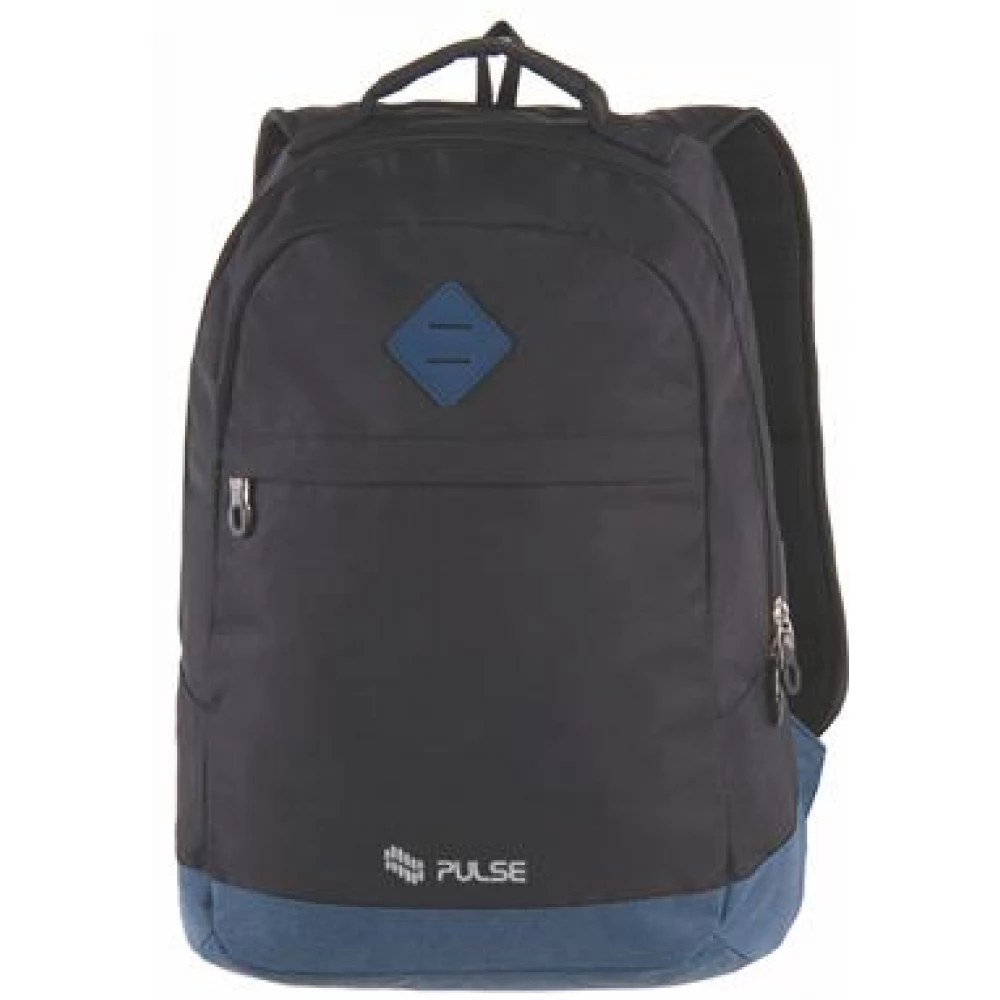 PULSE Bicolor Hátizsák notebook tartóval fekete-kék