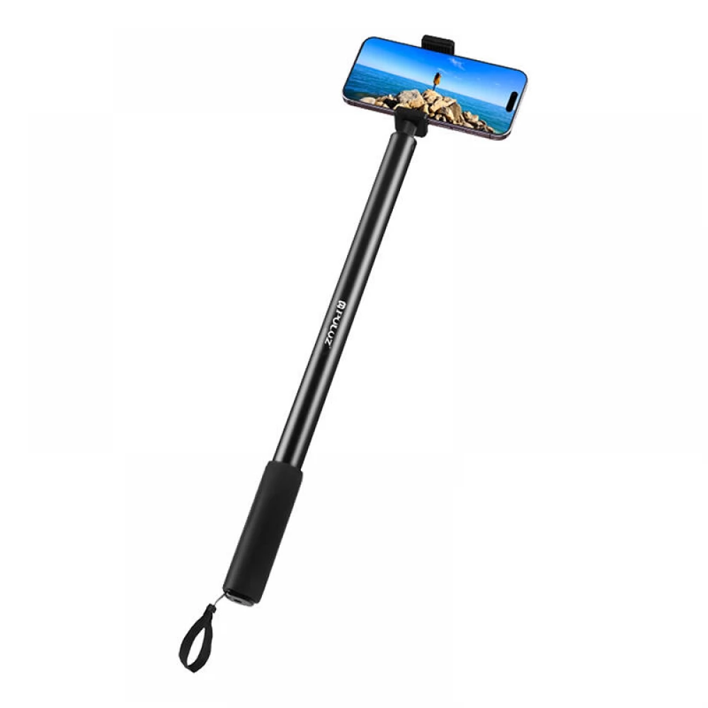 PULUZ Fém szelfi bot 2m Insta360 One RS/X2/X3 fekete