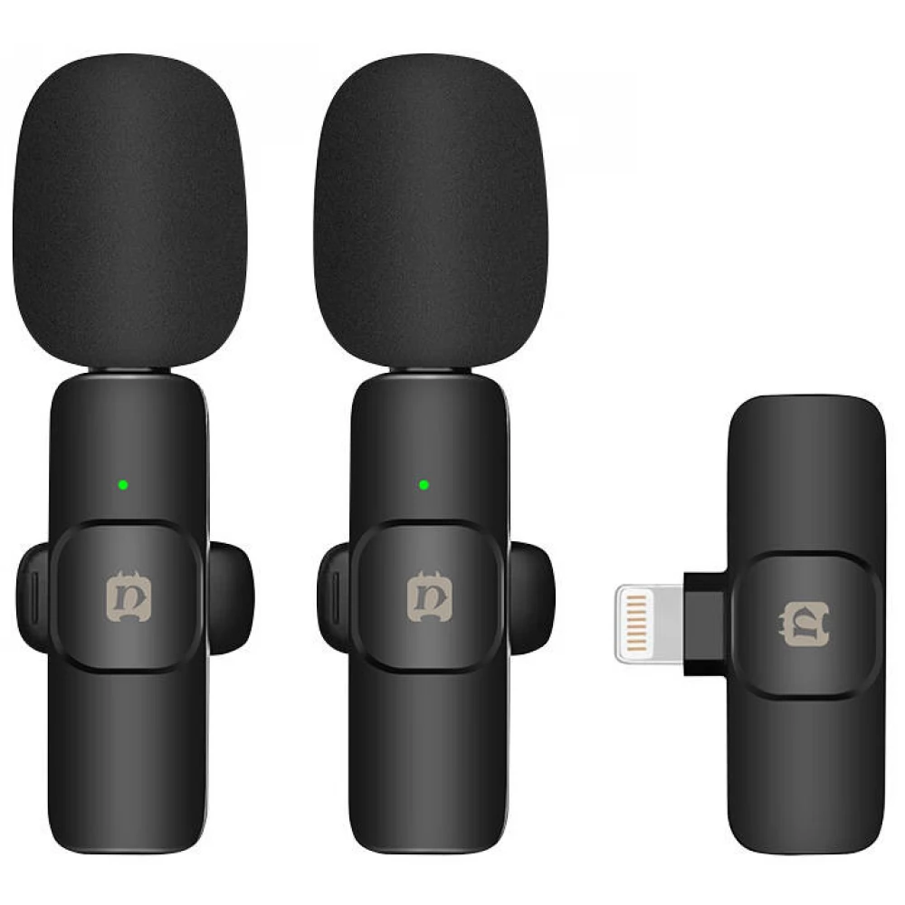 PULUZ PU3150B One-Trigger-mini 2.4G vezeték nélküli mikrofonrendszer Lightning