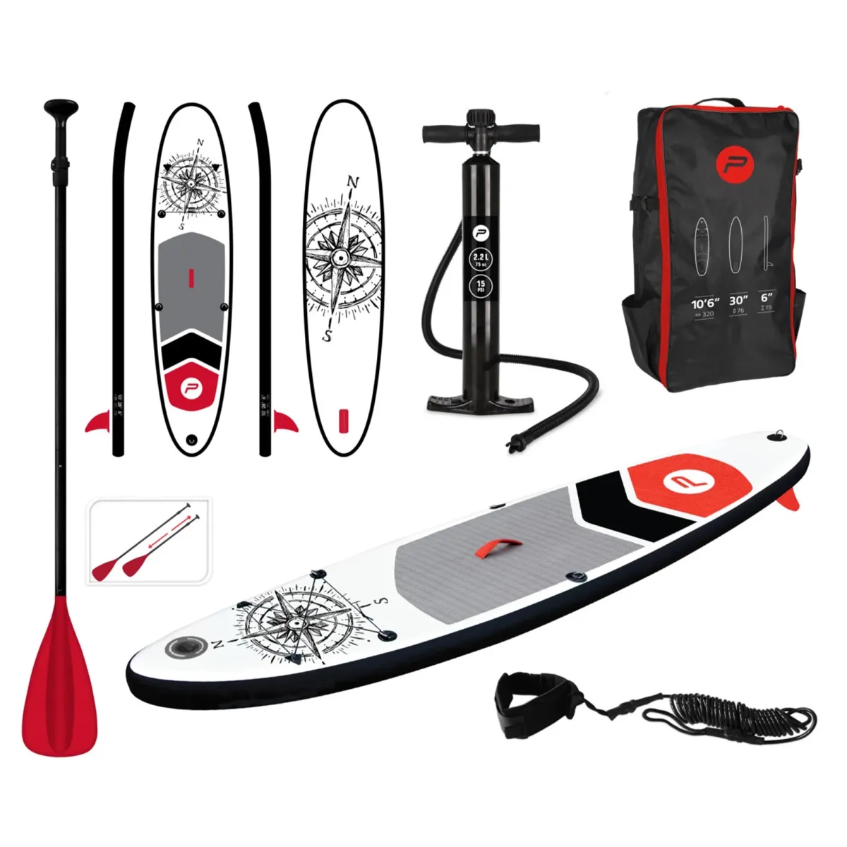 PURE4FUN INT950010 Basic SUP 305 305x71x15cm
