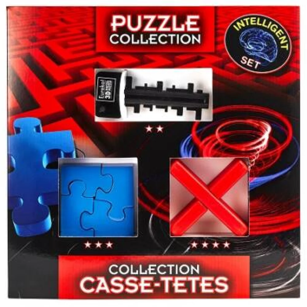 Puzzles collection INTELLIGENT ördöglakat