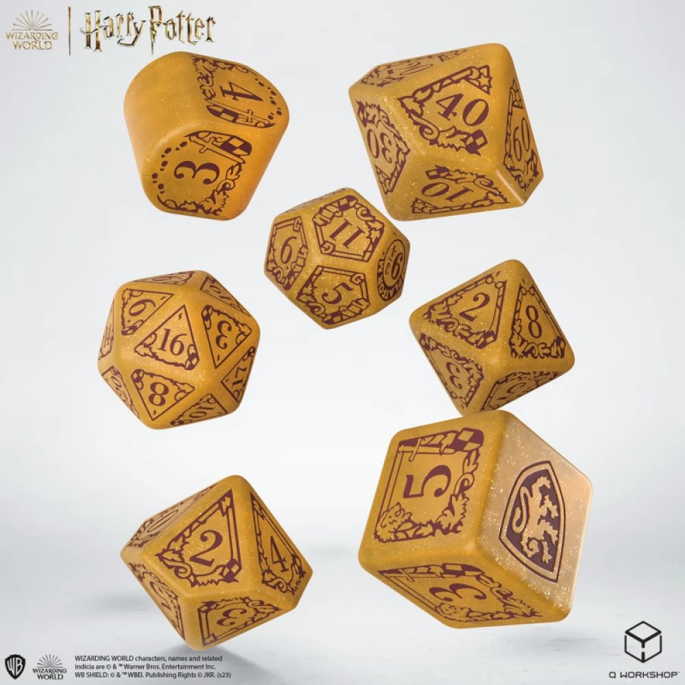 Q WORKSHOP Dobókocka készlet Harry Potter Gryffindor Modern arany