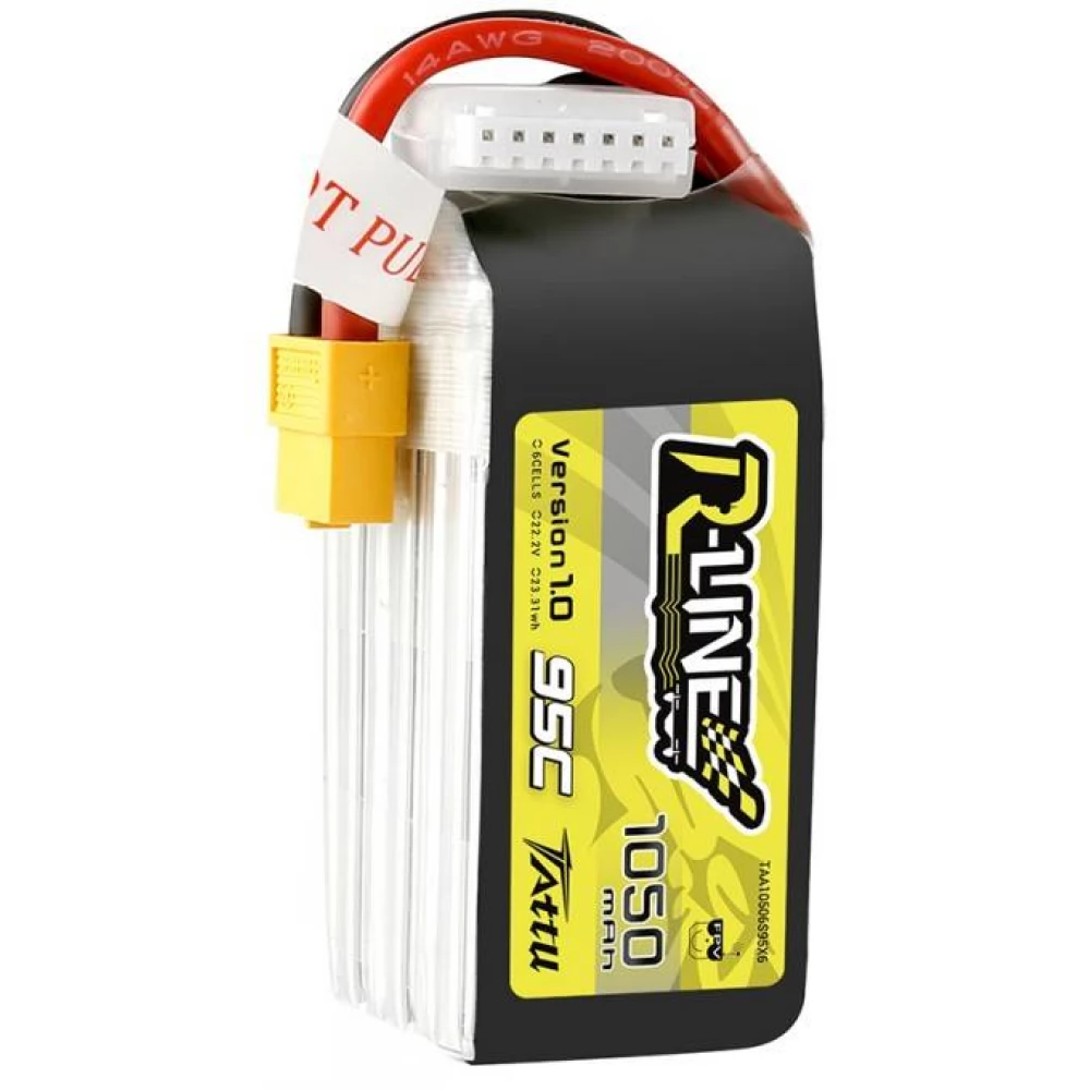 R-Line 1050mAh 22.2V 95C 6S1P XT60