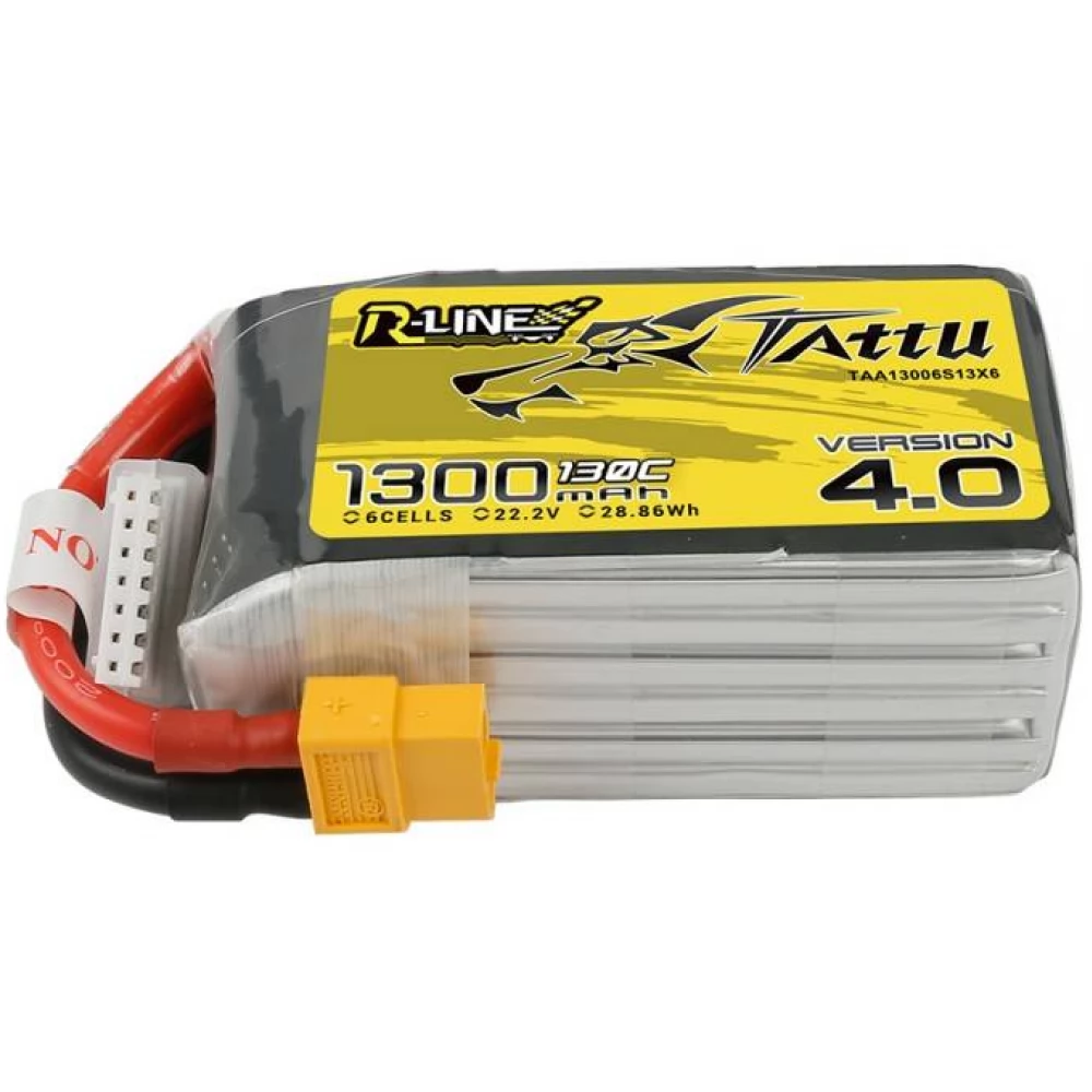 R-Line 4.0 1300mAh 22.2V 130C 6S1P XT60