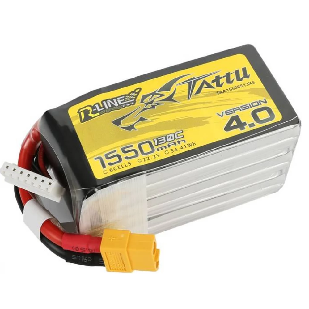 R-Line 4.0 1550mAh 22.2V 130C 6S1P XT60