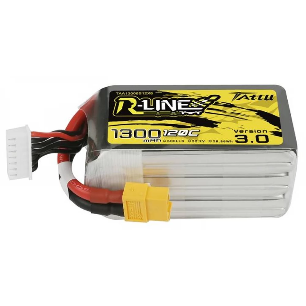 R-Line Version 3.0 1300mAh 22.2V 120C 6S1P XT60