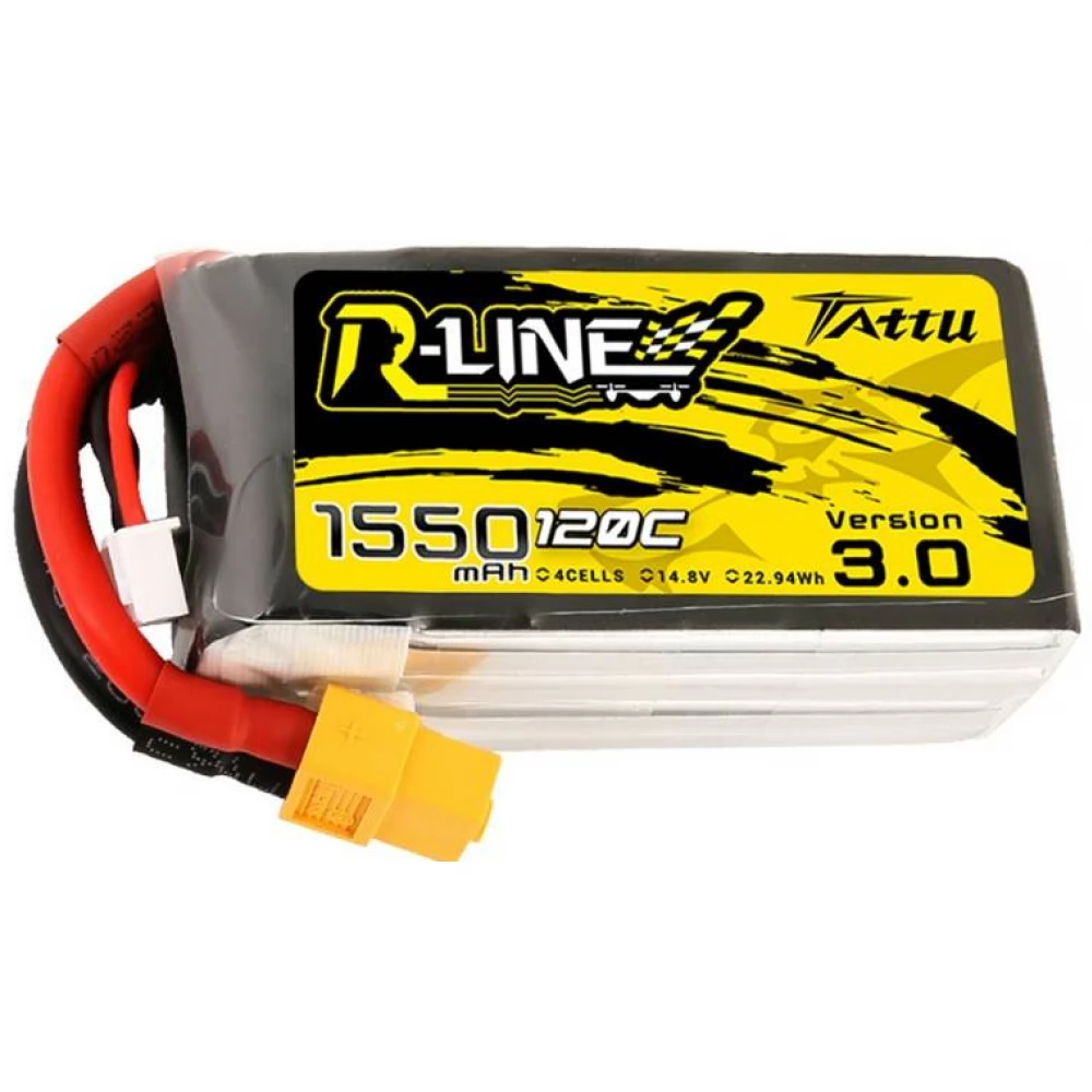 R-Line Version 3.0 1550mAh 14.8V 120C 4S1P XT60