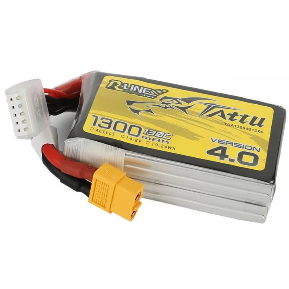R-Line Version 4.0 1300mAh 14.8V 130C 4S1P XT60
