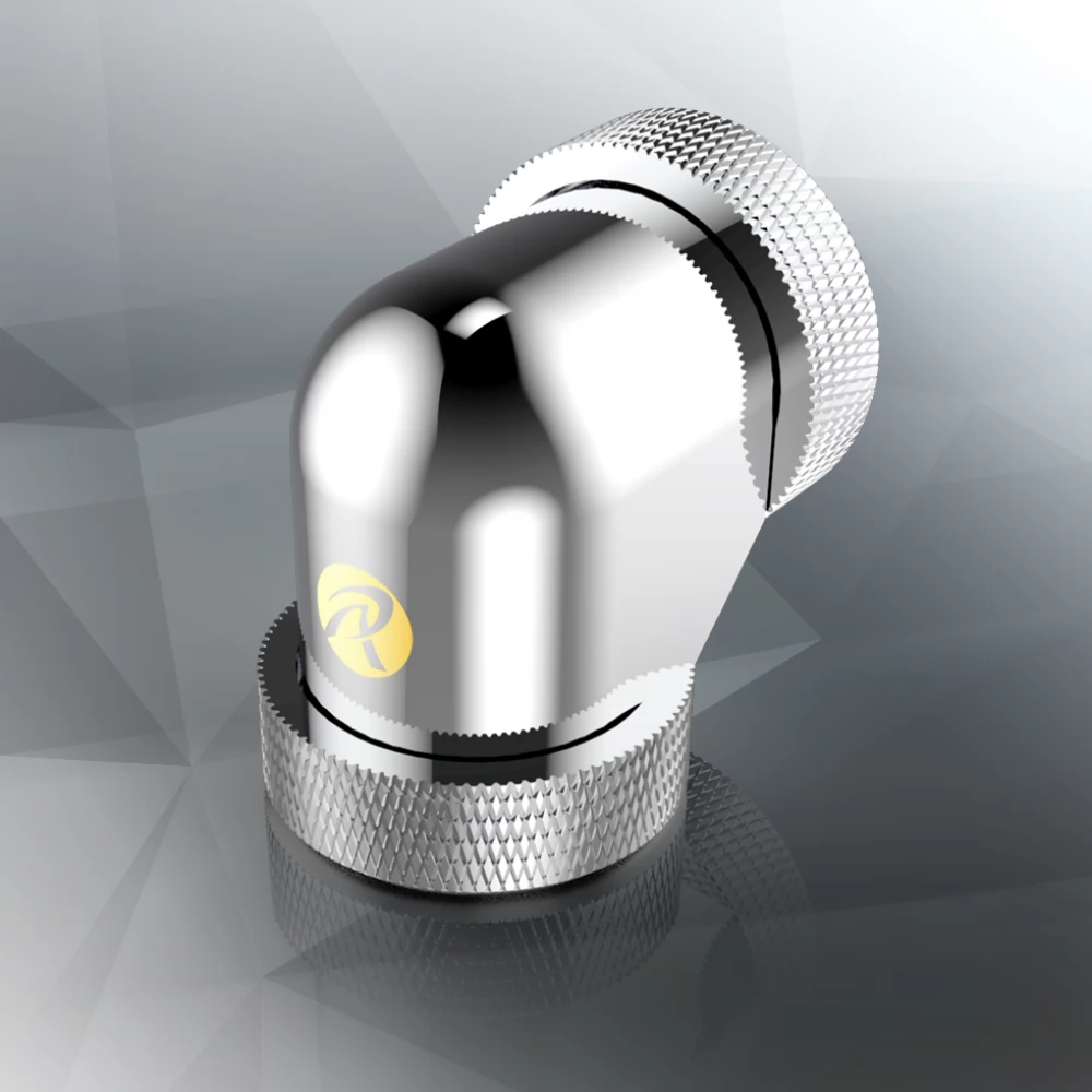 RAIJINTEK PELIAS SILVER D160906 10/16 90 fokos ezüst csatlakozó 6 darabos