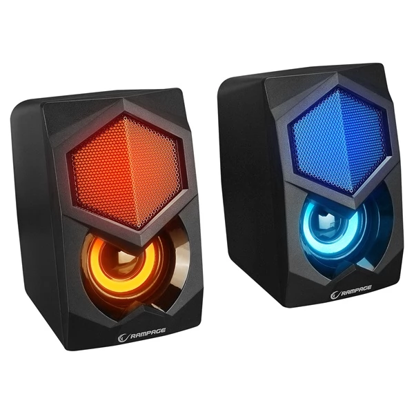 RAMPAGE RMS-N29 2.0 Hangszóró fekete RGB