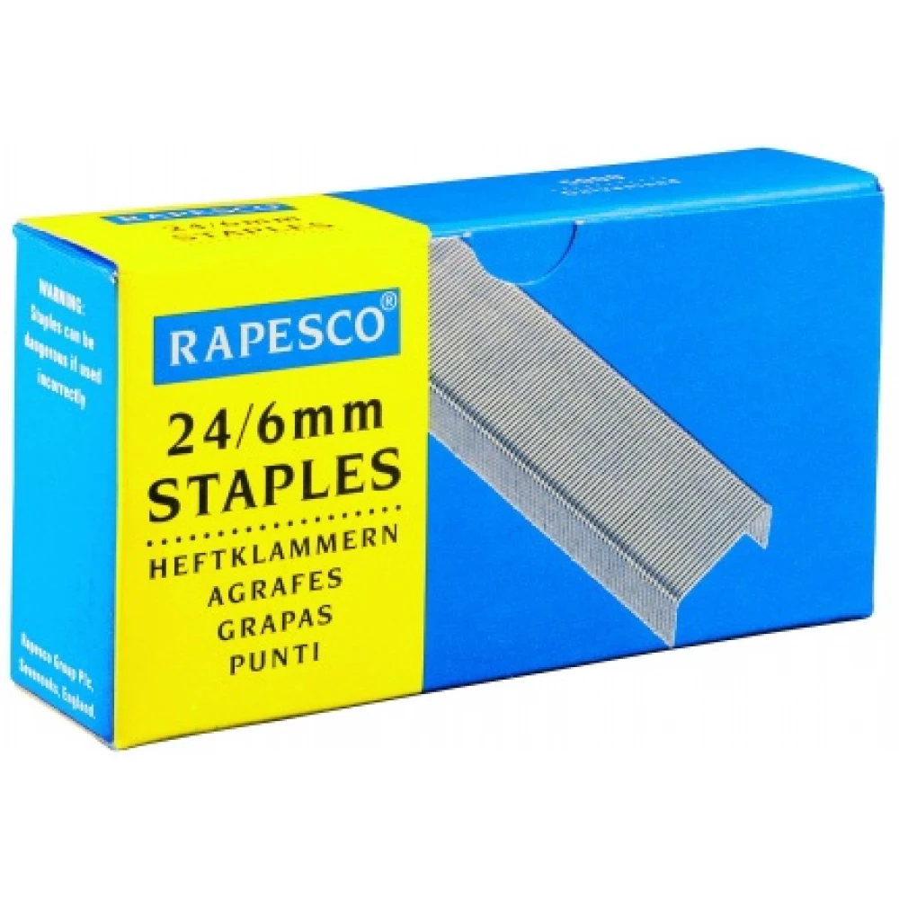 RAPESCO Tűzőkapocs 26/6mm