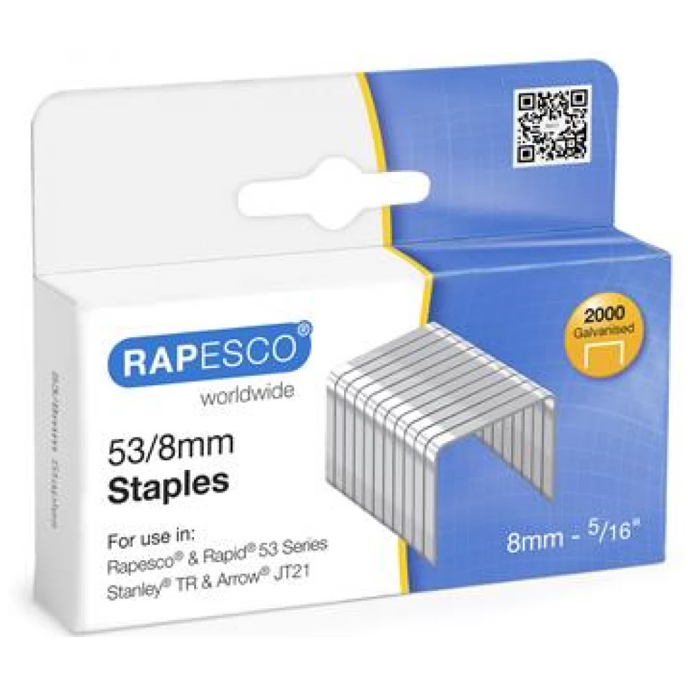 RAPESCO Tűzőkapocs 53/8