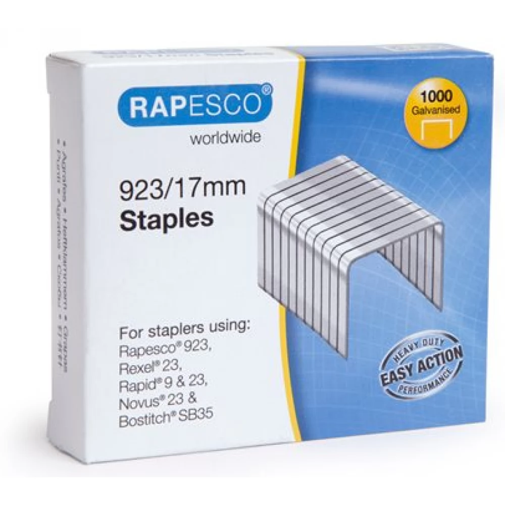 RAPESCO Tűzőkapocs 923/17 erős