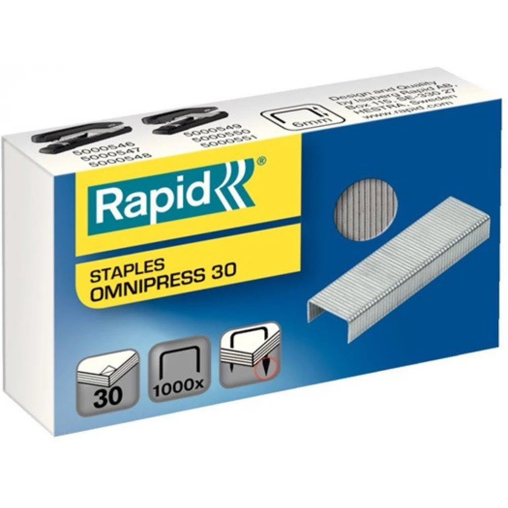 RAPID Omnipress 30 S030C fűzőgéphez 1000db/doboz fűzőkapocs