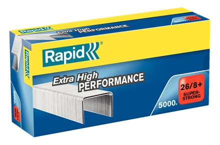 RAPID Tűzőkapocs 26/8+ 5000db