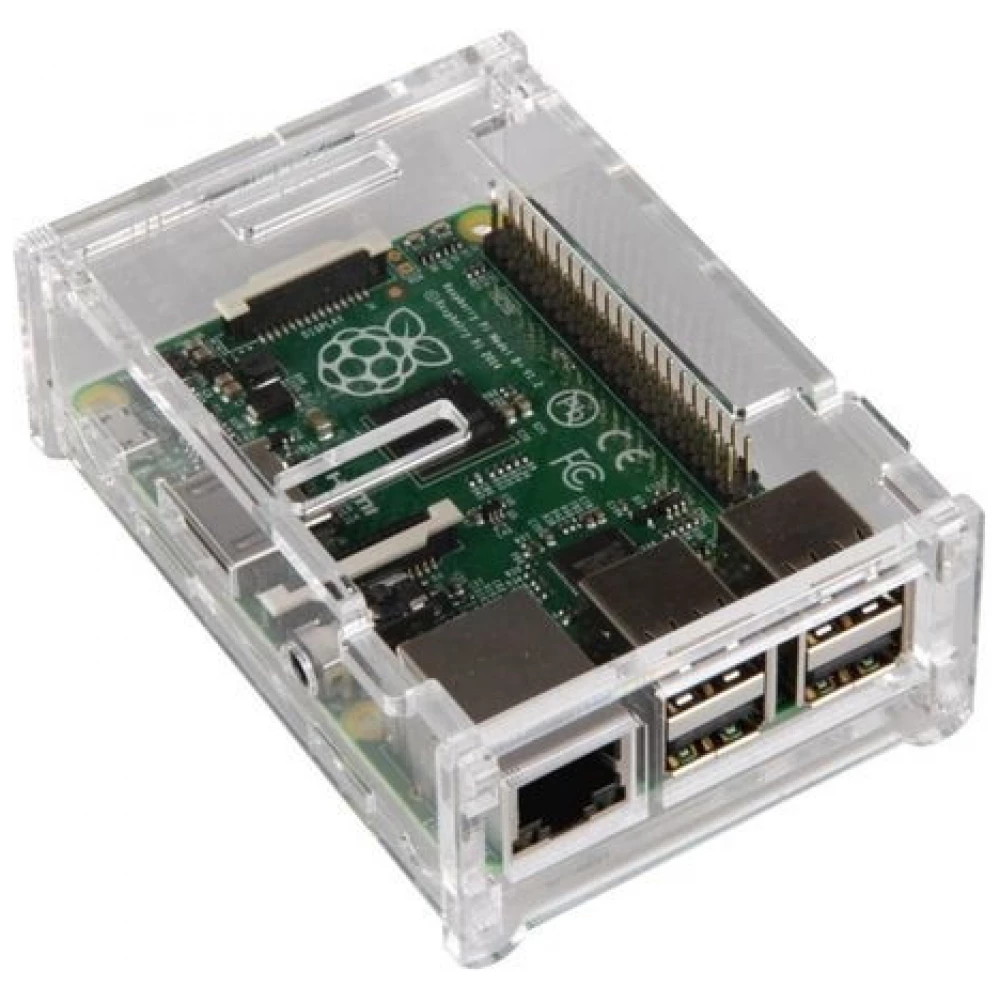 RASPBERRY PI 2/3 átlátszó ház RB-CASE 01