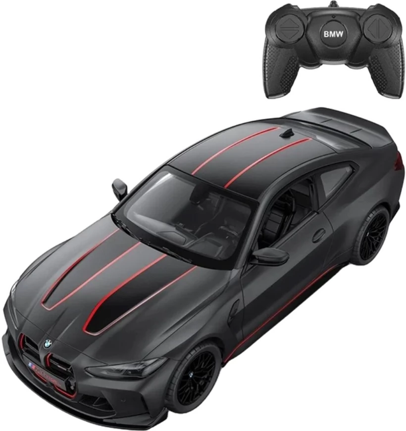RASTAR 1/16 BMW M4 CSL távirányítós sportkocsi fekete